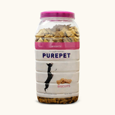 Purepet Mutton Flavour Real Chicken Biscuit Dog Treats
